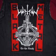 WATAIN "Black Metal to the Death" Embroidered Back Patch