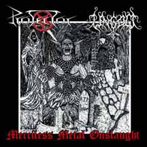 PROTECTOR / UNGOD "Merciless Metal Onslaught' Gatefold LP