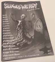 SLOWLY WE ROT Magazine Issue #20 (2022) w/ Free Comp CD