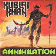 KUBLAI KHAN "Annihilation" Deluxe Digibook CD