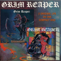 GRIM REAPER "See You In Hell / Fear No Evil" CD