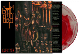 SEPTIC FLESH "Esoptron" LP (Classic Edition) (Magenta & Silver Marbled Vinyl) Lim. Ed 100