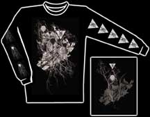MERRIMACK "Grey Rigorism" Long Sleeve T-Shirt Size XXL