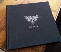 HAERESIARCHS OF DIS "Thirty-Eighth Sermon Of The Unborn" CD in Perfect Bound Linen Book Lim. Ed. 500