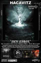 HACAVITZ "NEX NIHIL" 11" x 17" Color Poster