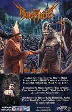 MALAMORTE "God Needs Evil" 11" x 17" Color Poster