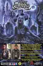 CARNAL SAVAGERY "Worm Eaten" 11" x 17" Color Poster