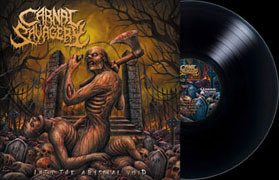CARNAL SAVAGERY "Into The Abysmal Void" LP (Black) Lim. Ed 250