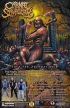 CARNAL SAVAGERY "Into The Abysmal Void" 11" x 17" Color Poster
