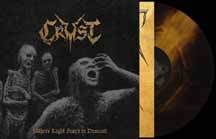 CRUST "Where Light Fears to Descend" Gatefold LP w/8-Page Book (Black/Transparent Gold) Lim. 300
