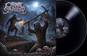 CARNAL SAVAGERY "Sickening Acts of Barbarity"  LP (Black)