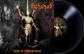 SATHANAS "Hand of Armageddon" LP (Black)