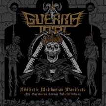 GUERRA TOTAL "Nihilistic Malthusian Manifesto (The Ouroboros Cosmic Indifferentism)" CD
