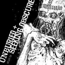UNBURIED / SEEKING OBSCURE "Split" MCD