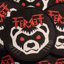 FERRETT "Logo + FerreTT" 4" Circle Woven Patch