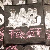 FERRETT "Logo + Band Photo" 4" Square Woven Patch