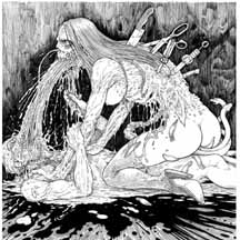 NEKROFILTH / BUTCHER ABC "Split" Papersleeve CD