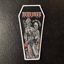 INFESTER "To The Depths..." White Coffin Patch
