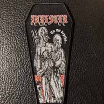 INFESTER "To The Depths..." Black Coffin Patch