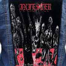 INFESTER "To The Depths..." Black Woven Back Patch