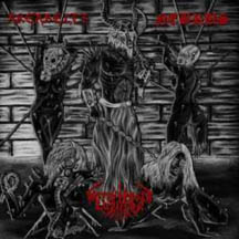AKERBELTZ / WAFFENTRAGER LUZIFERS / NEBRUS "Slaughtered Whores of Satan" CD